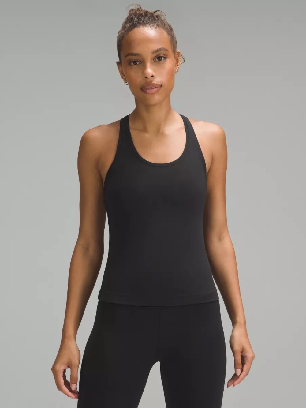 Lululemon Cool Racerback Short Tank *Nulu Black Size 6 NEW - Picture 6 of 7